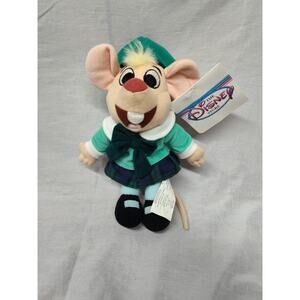 Disney Olivia The Great Mouse Detective Bean Bag Plush NEW w Tags 0120